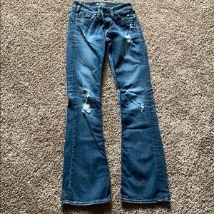 Silver jeans